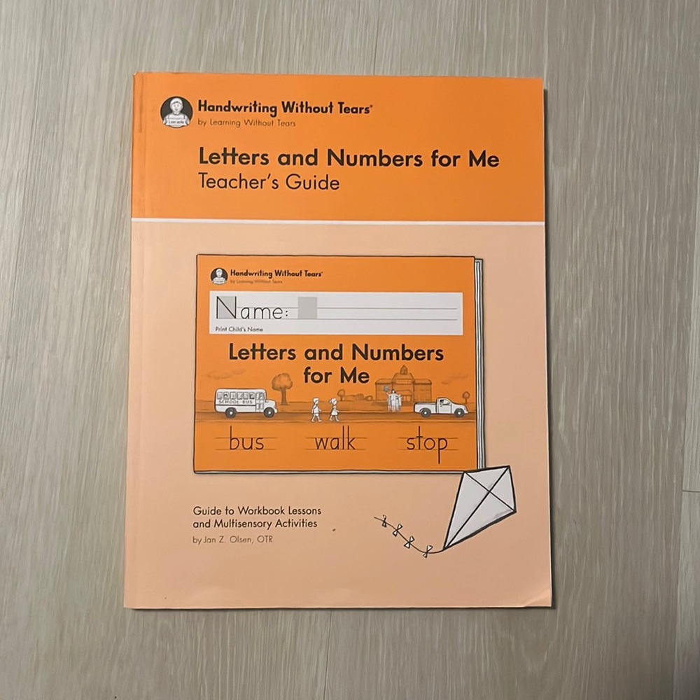 Handwriting Without Tears:Letters and Numbers for Me Teacher's Guide